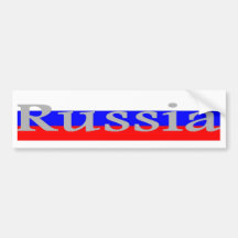 Russia Bumper Stickers