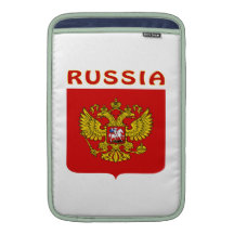 Russia Coat Of Arms MacBook Sleeves