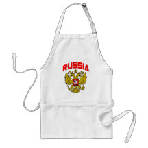 Russia Crest Apron