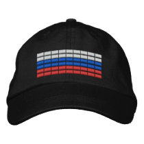 Russia Flag Embroidered Hat 1 embroidered hats