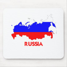 RUSSIA MAP MOUSE PAD