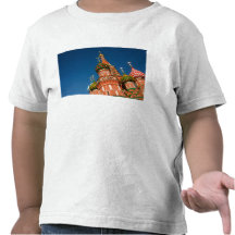 Russia, Moscow, Kremlin, Vasiliy Blessed T Shirt