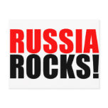 RUSSIA ROCKS POSTCARD