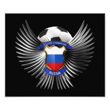 Russia Soccer Champions Photographic Print