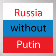 Russia without Putin Posters