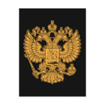 Russian Coat of Arms of The Russian Federation Postcards