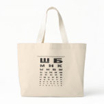 Russian Eye Chart Bag