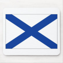 Russian Federation Naval Ensign Mouse Pads