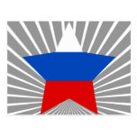 Russian+Federation Star Post Card