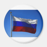 Russian Flag Fridge Magnet