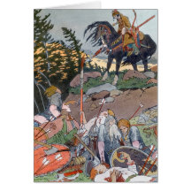 Russian Folklore Notecard