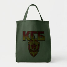 Russian KGB Badge Soviet Era Canvas Bags