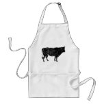 Russian Kosher Cow Butchering Chart Apron