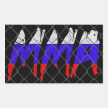 Russian MMA Sticker