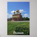 Russian orthodox church poster