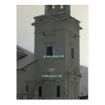 Russian Orthodox Church with Ghost Orbs Post Cards