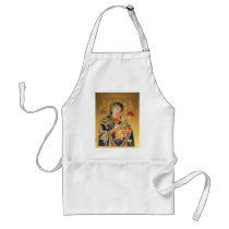 Russian Orthodox Icon - Virgin Mary and baby Jesus Aprons