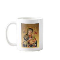 Russian Orthodox Icon - Virgin Mary and baby Jesus Coffee Mug