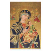 Russian Orthodox Icon - Virgin Mary and baby Jesus Stationery Design