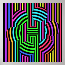 Russian Roulette Psychedelic Casino Art Print