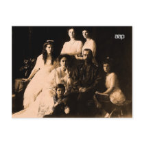 Russian Royal Family 1914 Postcard