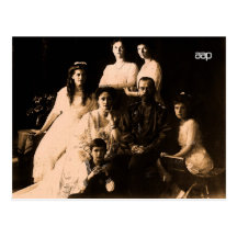 Russian Royal Family 1914 Postcard