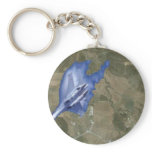 RUSSIAN SUKOI FIGHTER SU-27 WITH SMOKE ON keychains