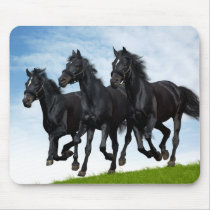 Russian troika mouse pad