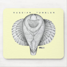 Russian Tumbler Top View Mouse Pads