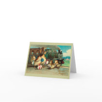 Russian Vintage Easter Greeting Card