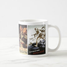 Russian WWII Posters Coffee Mugs