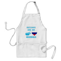 Russians are my Homies Aprons