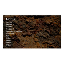 Rust Business Card Template