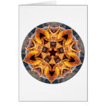 Rusted Anchor Mandala Greeting Card