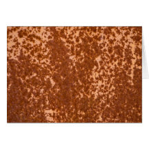 Rusted Metal Textured Greeting Cards
