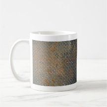 Rusted Metal Tread Texture Mug