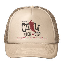Rustic Chili Cook Off Competition Hats
