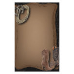 Rustic Cowboy Western Country Sationery