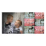 Rustic Grunge Blocks Picture Card