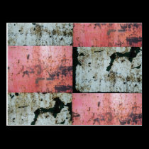 Rustic Grunge Blocks postcards