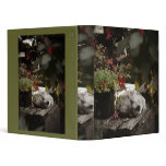 Rustic Kitten Binder
