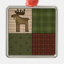 Rustic Lodge: Country Cabin Christmas Ornament
