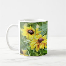 Rustic Mix Rudbeckias Coffee Mug