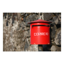 Rustic portuguese mailbox photo