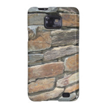 Rustic Stone Wall Samsung Galaxy S2 Covers