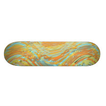 Rustic Waves Skateboard