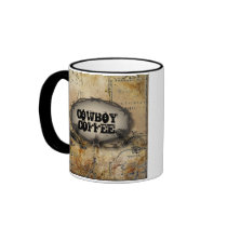 Rustic Western Wedding Invitation Mug