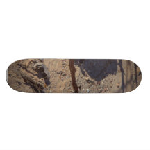Rusty Cans Desert Sand Skateboard