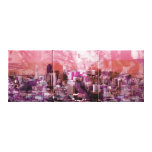 Rusty city canvas print