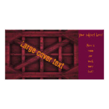 Rusty Container - Red - Picture Card